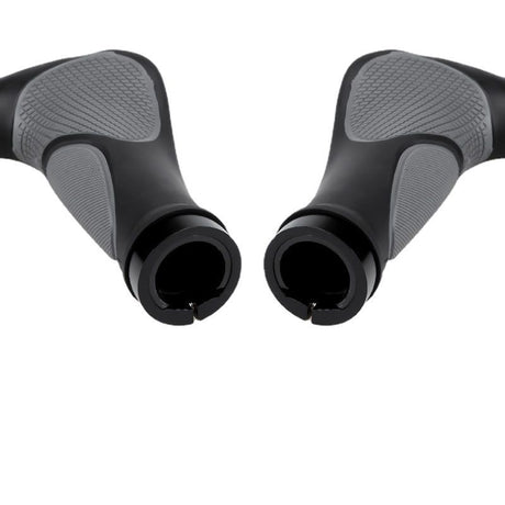Bike Handlebar Grips, Soft Gel Inserts Shock Resistance Ergonomics Comfort Design,for MTB Bicycle Mountain Bike Grip（Carrying a horn handle）