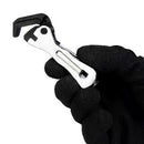 Micro Stubby Self-Adjusting Wrench, Ergonomic Short Handle Design Micro Stubby Wrench - Self Adjusting Pipe Vise Tool,