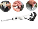 Micro Stubby Self-Adjusting Wrench, Ergonomic Short Handle Design Micro Stubby Wrench - Self Adjusting Pipe Vise Tool,