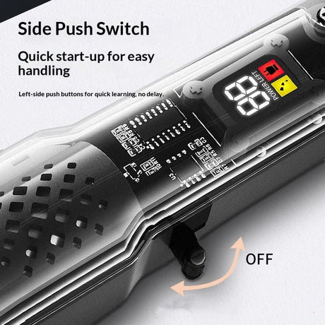 Hair Clippers for Men,Professional Barber Clippers,Cordless&Corded Barber Clippers for Hair Cutting & Grooming Rechargeable Beard Trimmer