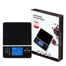 Food Scale with Nutritional Calculator, Kitchen Diet Scale, Digital Food Calorie Counting Scale for Meal Prep, Kitchen, Baking, Weight Loss, Resolution 1g, Max 5kg 11Ib