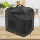 Ice Maker Countertop, Waterproof Cover for Portable Countertop Ice Maker Machine with Drawstring, Black (210D：33*43*38cm)