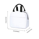 2 pack Lunch Box Lunch Bag for Women Men, Leakproof, Insulated Lunch Box Tote with Large Capacity, Lunch Container for Work/Office (white)