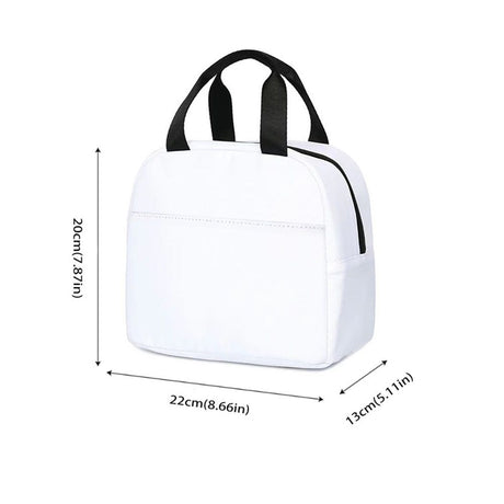 2 pack Lunch Box Lunch Bag for Women Men, Leakproof, Insulated Lunch Box Tote with Large Capacity, Lunch Container for Work/Office (white)