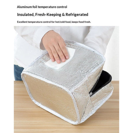 2 pack Lunch Box Lunch Bag for Women Men, Leakproof, Insulated Lunch Box Tote with Large Capacity, Lunch Container for Work/Office (white)