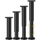 4 Pcs Adjustable Furniture Legs 4.72-7.08 inch, Adjustable Cabinet Legs for Sofa/Bed/Chair/Couch/Dresser/Table,Heavy Duty Bed Replacement Support Legs for Bed Frame/Bed Center Slat