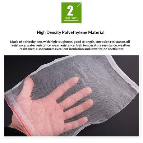 10 Pcs Watermelon Protection Bags Large Size Polyethylene Mesh Reusable Fruit Bags for Protecting Fruits Vegetables (23.6