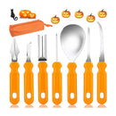 Halloween Pumpkin Carving Kit Tools, Professional Heavy Duty Carving Set, Stainless Steel Pumpkin Carving Set, Halloween Pumpkin Carving Tools-Gift for Halloween(7PCS)