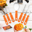 Halloween Pumpkin Carving Kit Tools, Professional Heavy Duty Carving Set, Stainless Steel Pumpkin Carving Set, Halloween Pumpkin Carving Tools-Gift for Halloween(7PCS)