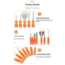 Halloween Pumpkin Carving Kit Tools, Professional Heavy Duty Carving Set, Stainless Steel Pumpkin Carving Set, Halloween Pumpkin Carving Tools-Gift for Halloween(7PCS)