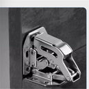 6 pack Lock Connection-Concealed Cabinet Hinges Hinges for Kitchen Cabinet, Invisible Cabinet Hinges for Cupboards, Wardrobes