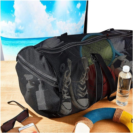 Mesh Duffle Bag for Scuba Dive or Snorkel Gear, Extra Large Snorkeling Equipment Carry Bag, Ideal for Beach Pool Swimming Free Diving Kayak Spearfishing（Only one storage bag）