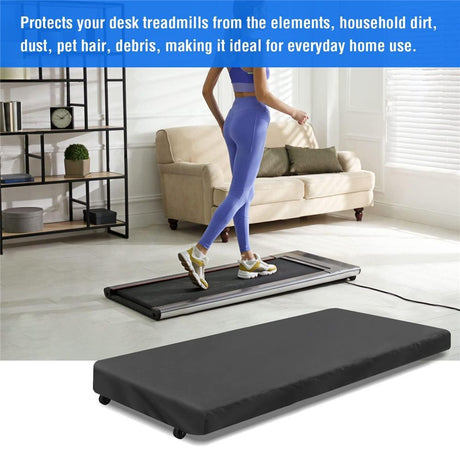 Under Desk Treadmill Cover Walking Pad Cover Waterproof Protective Dust-Proof for Home Walking Treadmill Indoor Office Under Desk Running Machine(Cover Only)