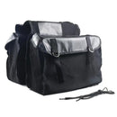 Motorcycle Saddle bags, Waterproof motorcycle saddlebags, Motorcycle Saddlebag Side Tool Bags Cycling Luggage Bag Riding Travel Canvas Waterproof (Black)