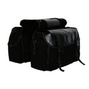 Motorcycle Saddle bags, Waterproof motorcycle saddlebags, Motorcycle Saddlebag Side Tool Bags Cycling Luggage Bag Riding Travel Canvas Waterproof (Black)