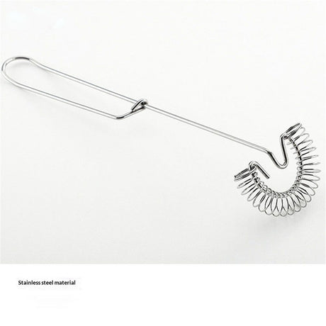 1 Pack Stainless Steel Spring Coil  Design for Eggs, Cream, Sauces, Gravy - Spiral Whipper Blender Beater Cooking Tools