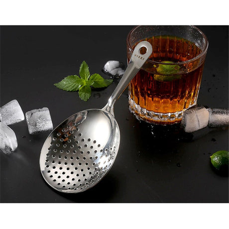 Bartender Strainer for Cocktail Drinks, Professional Bar Strainer for Bartending, Strainer for  Shaker Mixing Glass – Stainless Steel