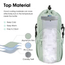 Water Bottle Holder with Strap  40oz Insulated Water Bottle Carrier Sling Bag with Phone Pocket Crossbody（light green）