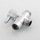 Shower showerhead, water divider, four in and four out corner valve, washing machine adapter accessories