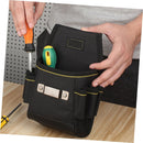 Electrician Tool Pouch Tool Belt Pouches Multiple Pockets Tool Organizer for Technician, Maintenance,  Electricians Carpenters Handymen（Upgraded Version）