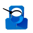 Holders for Above Ground Pool Hoses, Swimming Pool Hose Holders for Keeping Hoses Fixed, Pool Filter Hose Holders 4 Pcs (Blue)