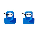 Holders for Above Ground Pool Hoses, Swimming Pool Hose Holders for Keeping Hoses Fixed, Pool Filter Hose Holders 4 Pcs (Blue)