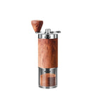 Manual Coffee Grinder with Adjustable Bean Grind Size - Hand Coffee Grinder with Hand Crank Mill - Ideal for Fresh Espresso at Home, in The Office, or for Travelling（Send cleaning brush）