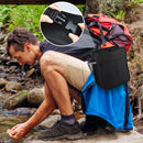 Leakproof Portable Lunch Box for Women Men Boys Girls, Large Capacity Cooler Bag with Handle and Bottle Pocket for Office School Camping Hiking Outdoor Beach Picnic (Black)