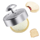 2pcs Sandwich Sealer, Sandwich Cutter and Sealer, Food-Grade 304 Stainless Steel Sandwich Cutter,Uncrustables Peanut Butter and Jelly Sandwiches Tool/Cutter, Sandwich Maker