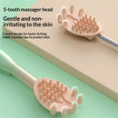 Electric Back Scratcher, Rechargeable Itch Relief Tool Lightweight Body Massage Device for Home Travel