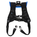 Dual Camera Shoulder Harness Quick Release Double Camera Tether Strap Soft Pad Decompression Strap Belt With 1/4 inch Screw for DSLR SLR Cameras