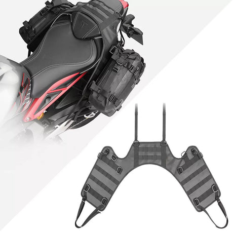 Motorcycle Saddle Bag/Tail Bag/Seat Bag Universal Saddle Bag Mounting Base Motorcycle Tank Mount Base for Fuel Tank Bag/Saddle Bag/Tail Bag/Seat Bag