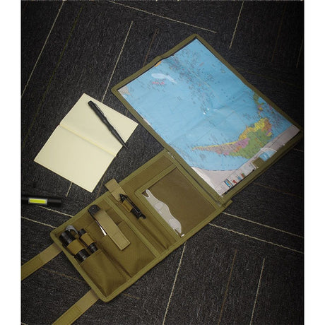Pouch Map Case Holder Army Foldable Map Storage Pouch Multifunctional for Outdoors or Hiking - 15