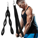 Tricep Rope Cable Attachment Handles, Greater Range of Motion, Tricep Pull Down Rope for Push Downs, Crunches, Facepulls for Professional Gym