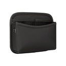Car Seat Side Storage Pocket, Small Organizer,PU Leather Multifunctional Console Side Organizer Bag for Phone, keys, sunglass,wallet,ect (Black)