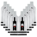 10 Set Wine Bags for Travel, Wine Bottle Travel Protector Bags, Wine Travel Bags for Wine Bottles Airplane, Wine Packaging Skins Sleeves for Air, Car and Cruise Travel