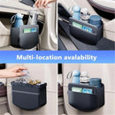 2Pcs Multifunctional Car Storage Box,Trash Can, Auto Door Side Organizer,Large Capacity Storage Bag,Foldable Back Seat Storage Pocket, Car Accessories Organizer Box(Style B)