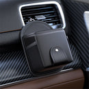 Car Air Outlet Storage Bag, Vehicle Dashboard Pocket for Phone Power Pank Keys Money Cards, Double-Layer Storage Bag, Glasses Bag Storage Bag, Car Accessories