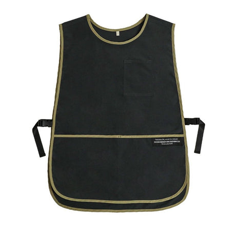 Waterproof Unisex Work Apron Ultralight Chef Waiter Work Overalls Apron for Women Men with Pockets Adjustable Buckle Design Hair Stylist Apron for Garden Cooking
