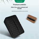Car Tissue Holder, Car Napkin Cover, Car Tissue Box, Car Tissue Paper Box, Napkin Holder for Car, Tissues Box Suitable for Standard Tissues - Black