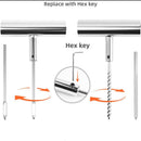 Tire Repair Kit 46Pcs Tire Patch Kit with Connectors Diaper Repair Tools Tyres and Connectors Patch Kit for Car Motorcycle Truck Tractor Trailer