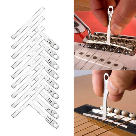 45Pcs Guitar Repairing Maintenance Tool Kit with Carry Bag Large Care Set of Tools For Acoustic Guitar Electric guitar Ukulele Bass Banjo,Perfect Gift for Music or String Instrument Enthusiast
