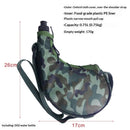 800ml Outdoor outdoor Canteen Water Bottle with Belt and Cover Water Bottle Pouch Bag for Camping,Hiking,Climbing,27 OZ
