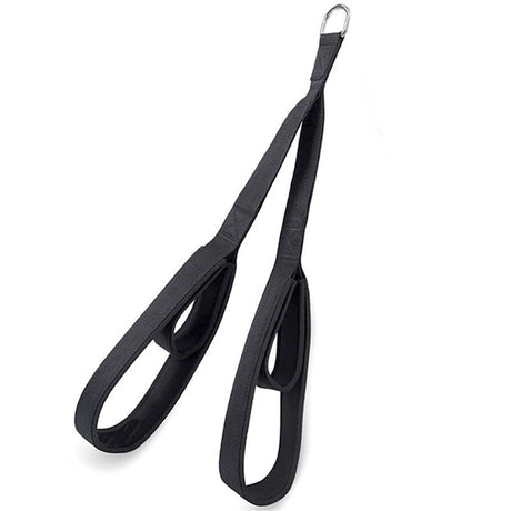 Tricep Rope Cable Attachment. 29 Inch & 22.8 Inch Two Lengths Built in One Pull Down Rope, Black  Long Tricep Ropes, Greater Range of Motion,