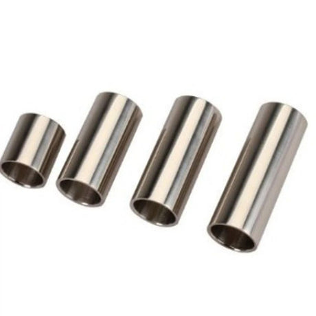 4Pcs Guitar Slide Set, Stainless Steel Cylinder Tube Electric Guitar Slide Tone Bar Accessory Lap Steel Guitar Short Guitar Slide