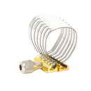 Sax Mouthpiece Soprano Saxophone Mouthpiece Soprano Sax Ligature Brass Ligature Fastener Adjustable Screw