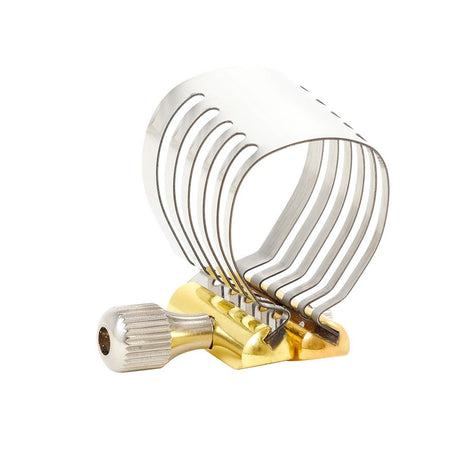 Sax Mouthpiece Soprano Saxophone Mouthpiece Soprano Sax Ligature Brass Ligature Fastener Adjustable Screw