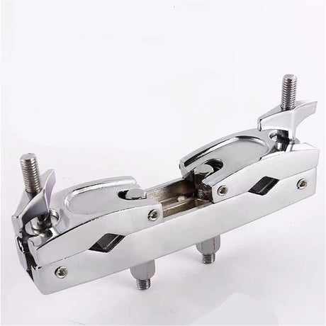 Silver Multi-clamp, Adjustable Quick Release Multi-clamp Construct with Premium Stainless Steel Material, Cymbal Stand Mount Holder for Drum Cymbal Stands & Holders