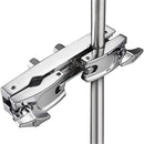 Silver Multi-clamp, Adjustable Quick Release Multi-clamp Construct with Premium Stainless Steel Material, Cymbal Stand Mount Holder for Drum Cymbal Stands & Holders