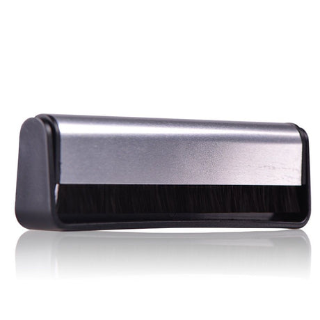 Vinyl Record & Stylus Cleaning Kit with 2-in-1 Anti-Static Carbon Fiber & Soft Velvet LP Brush and Stylus Brush (VB52)